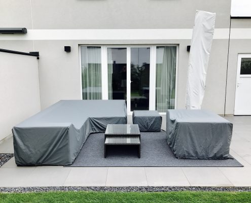 Terrassenmöbel Abdeckung Maßanfertigung, auf Maß, Loungemöbel, Loungetisch, Loungesessel, Couch abdecken