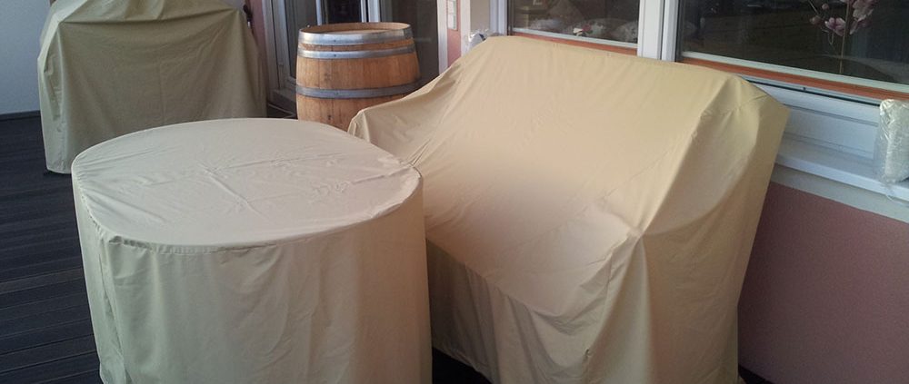 Terrassenmöbel Schutzhülle nach Maß, Maßanfertigung, Tisch, Gartenbank, ovaler Tisch Abdeckung