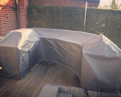 outdoorkuechenabdeckung, Schutzhülle Außenküche, Abdeckung Küche, BBQ Cover