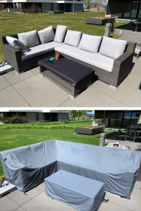 Cushion lounge cover protective cover