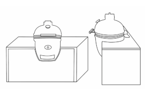 Keramikgrillabdeckung