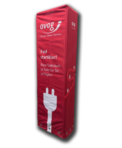 ladesaeulenabdeckung bedruckt