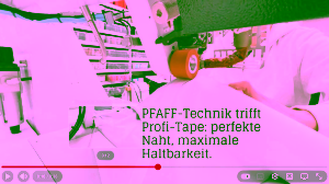 versiegelte Nähte (vertaped) für maximale Stabilität der Gartenmöbelabdeckungen