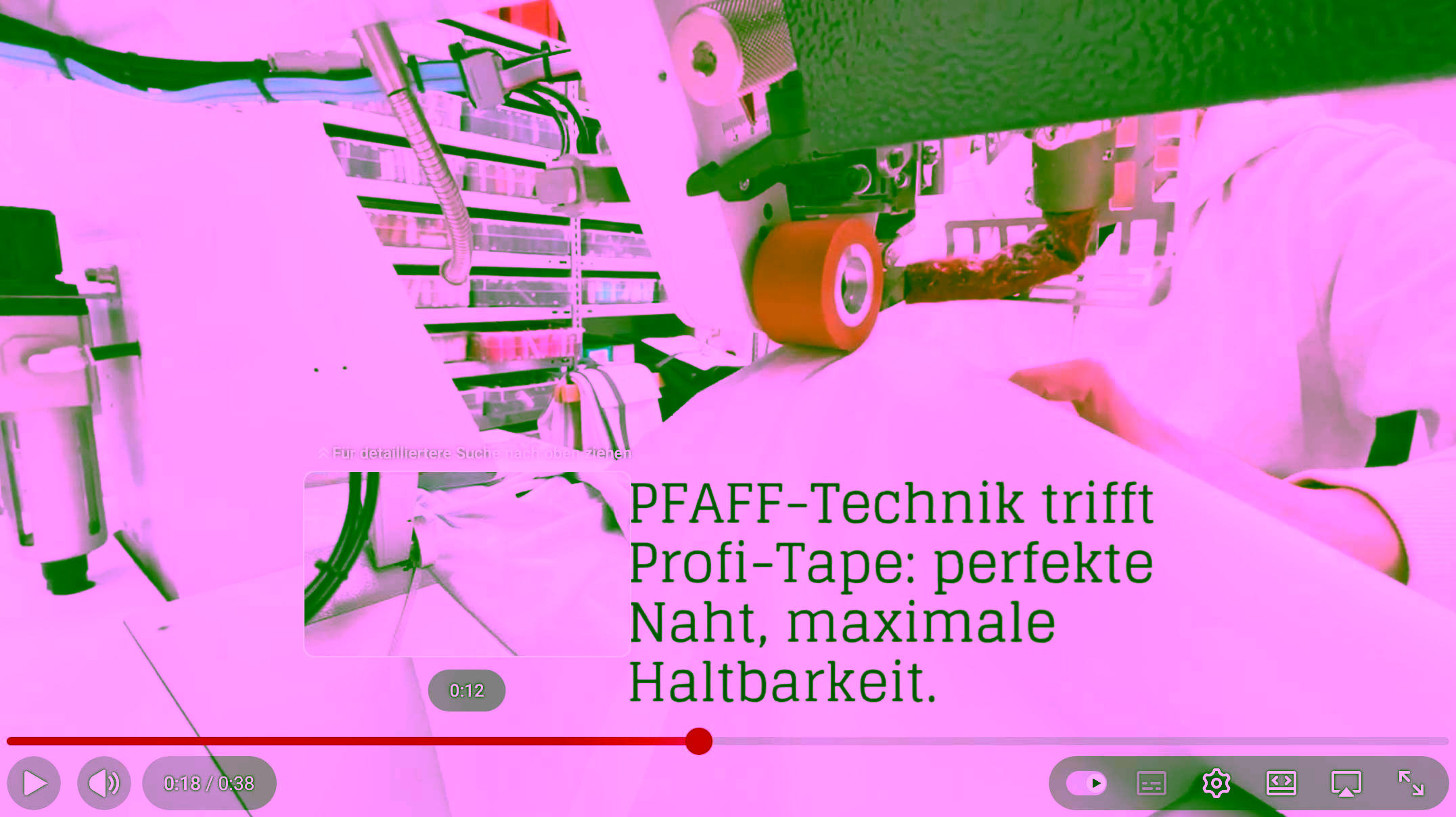 versiegelte Nähte (vertaped) für maximale Stabilität der Gartenmöbelabdeckungen