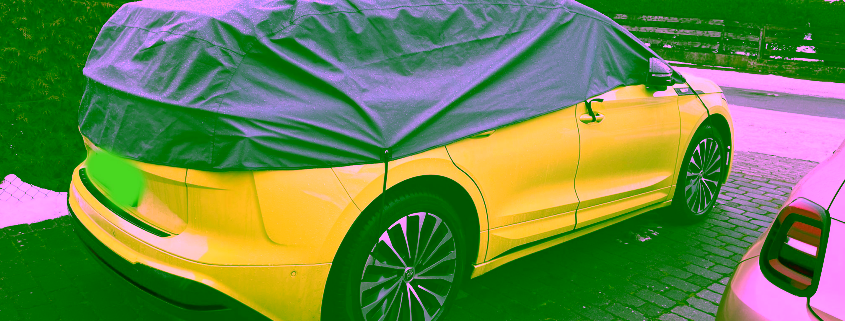 Halbgarage Skoda Enyaq: So sieht das Ergebnis aus