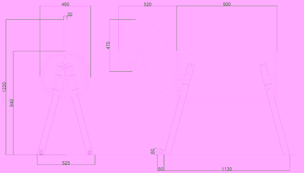 Holzpferdabdeckung,  Spielgeräteabdeckung, Spielschrank Abdeckung