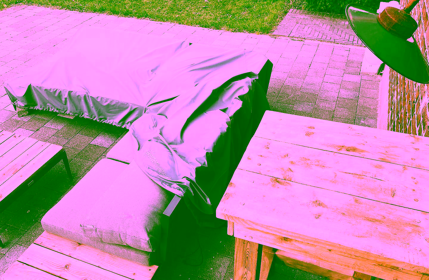 Outdoorpolster Abdeckung