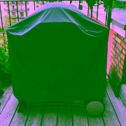 Abdeckung für Weber Grill Q300 als exemplarisches Beispiel